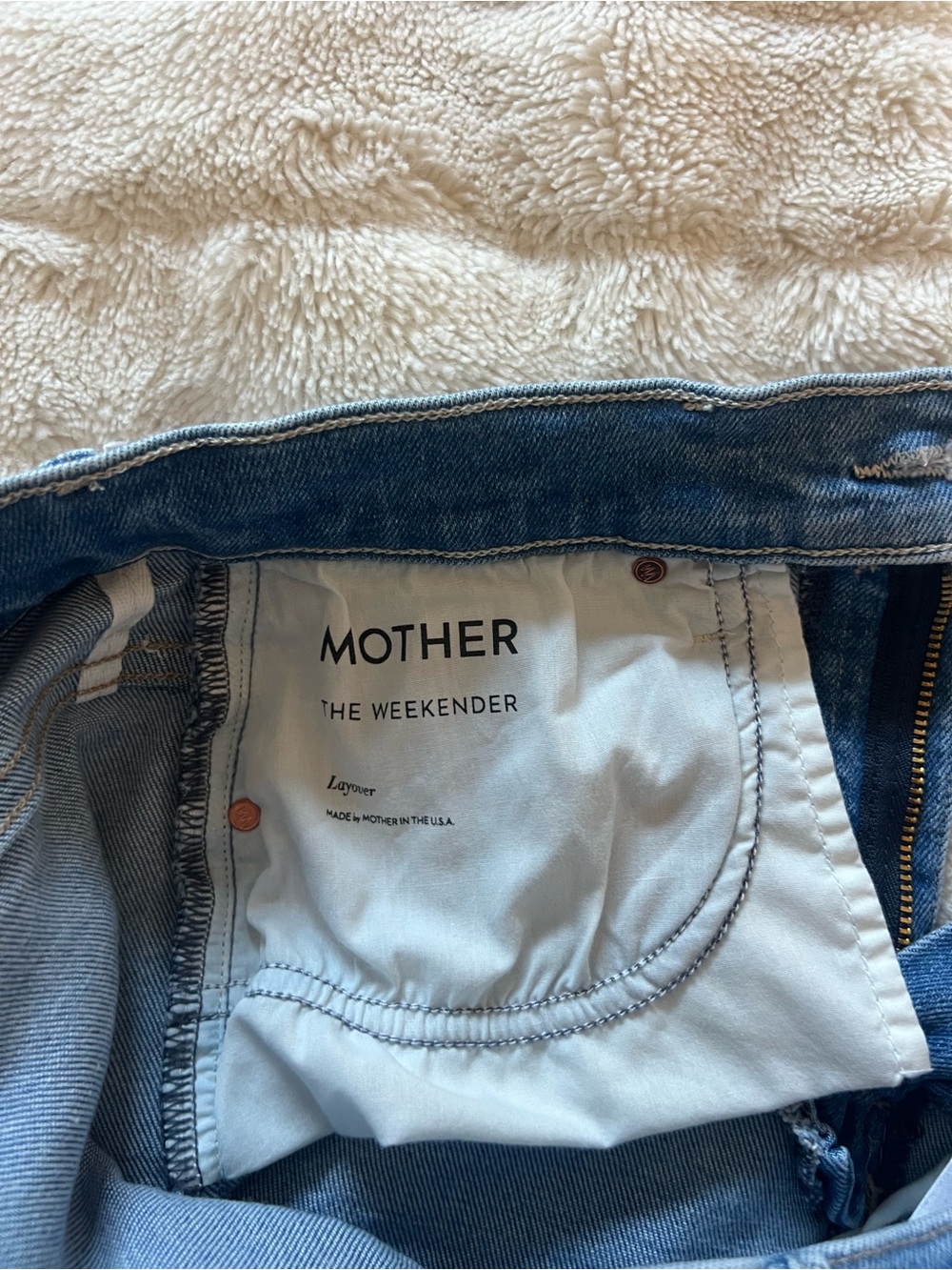 Mother The Weekender Jeans size 27 - Picture 7 of 8